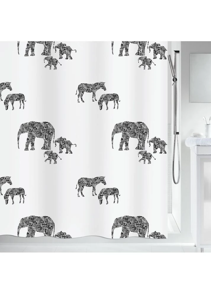 Шторка для душа SERENGETI 180 x 200 (10.19148) чорна Spirella (323109055)
