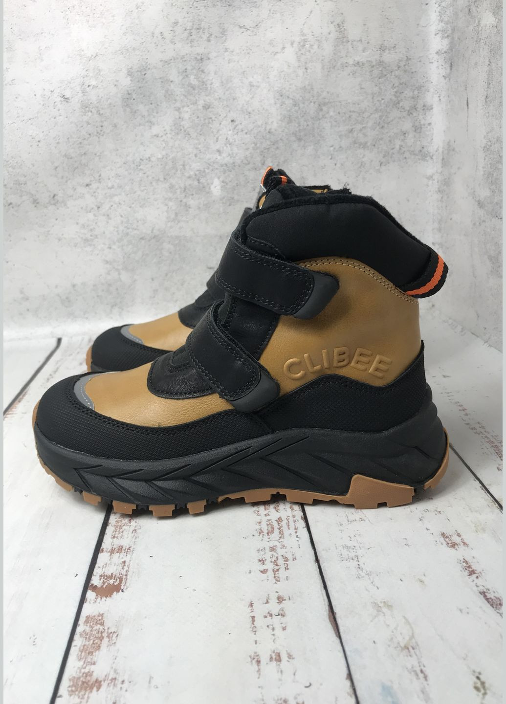 Черевики зимові дитячі на хлопчика Коричневий (1043) Clibee (347236161)