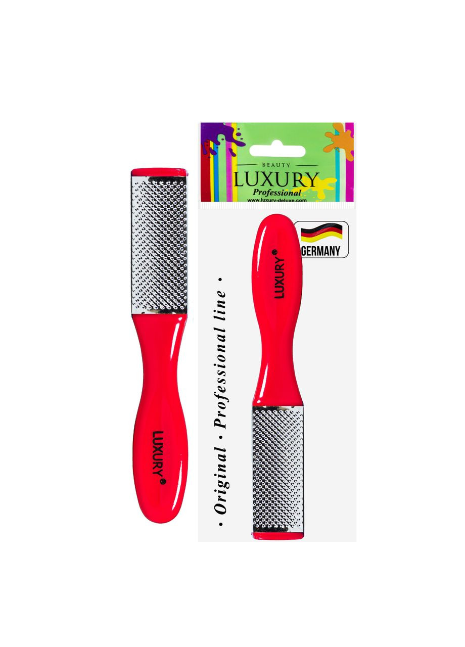 Терка для п'ят двостороння металева ТМ-01 Beauty LUXURY (302723064)