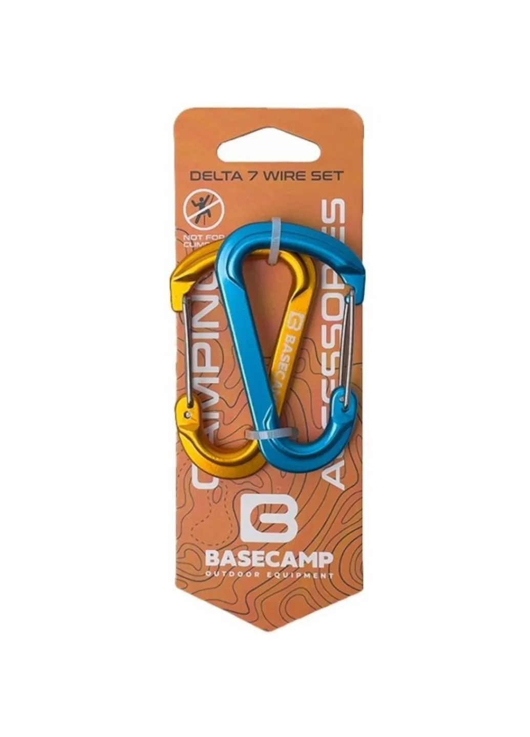 Набір сервісних карабінів Delta 7 Wire Set (2 шт.) BaseCamp (367081277)