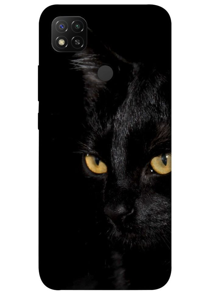 Чехол с принтом для Xiaomi Redmi 9C / на Ксяоме, сяоме, ксиоме редми 9с Черный кот No Brand (339065614)