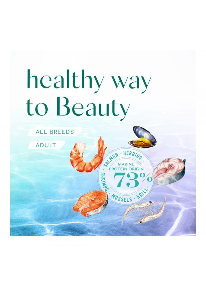 Beauty Fitness. Вес и суставы. Беззерновой корм с морепродуктами для собак всех пород, 1.5 кг Optimeal (278308895)
