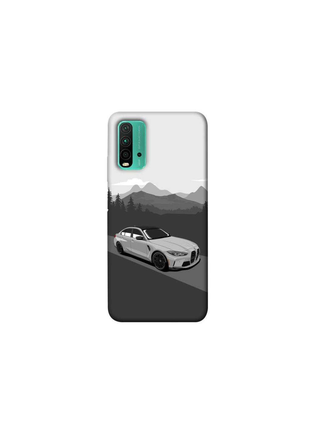 Чохол на Xiaomi Redmi Note 9 4G / Redmi 9 Power BMW grey v3 Frontalka (353836580)
