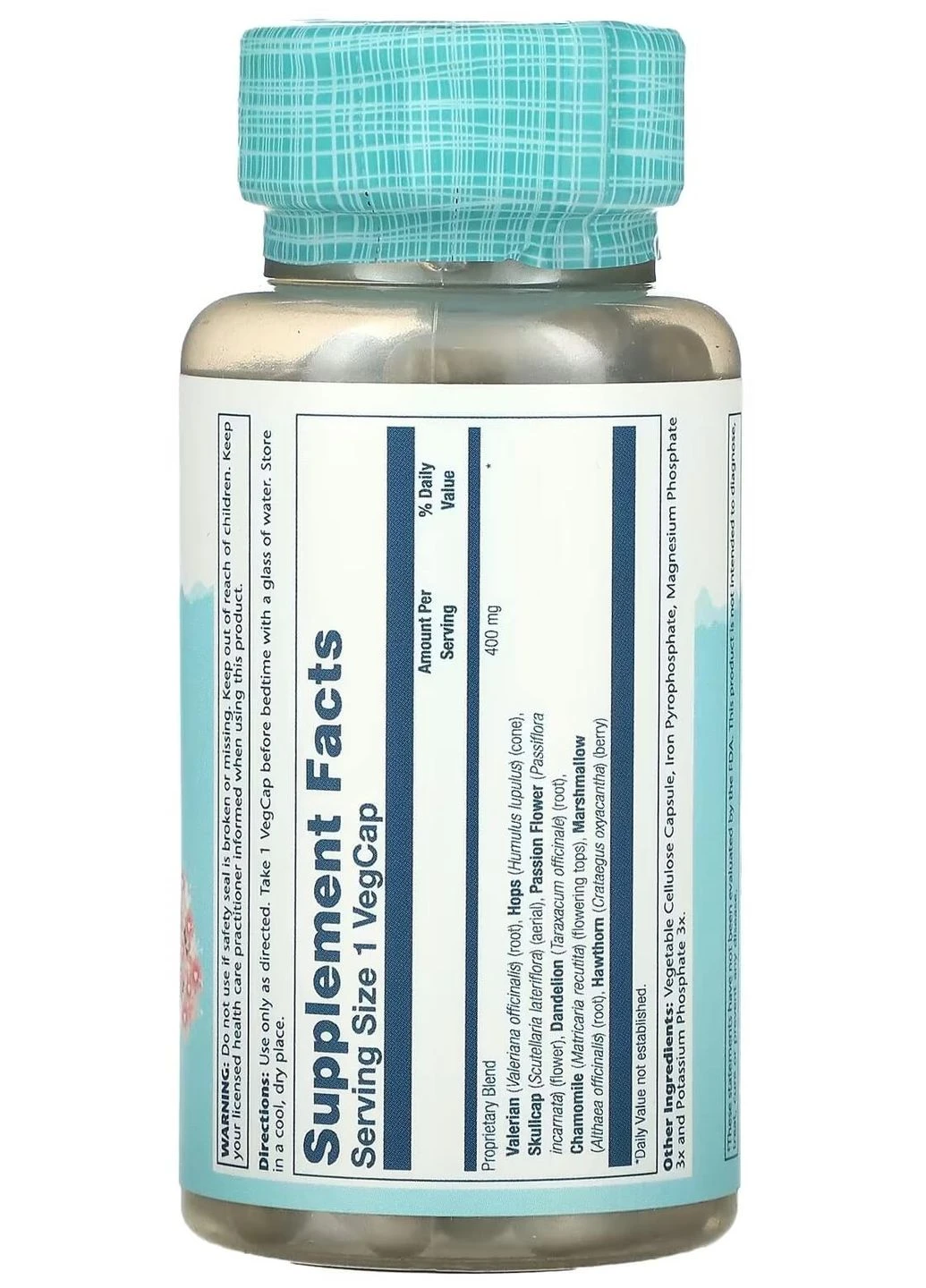 Sleep Blend SP-17 100 рослинних капсул Solaray (387021782)