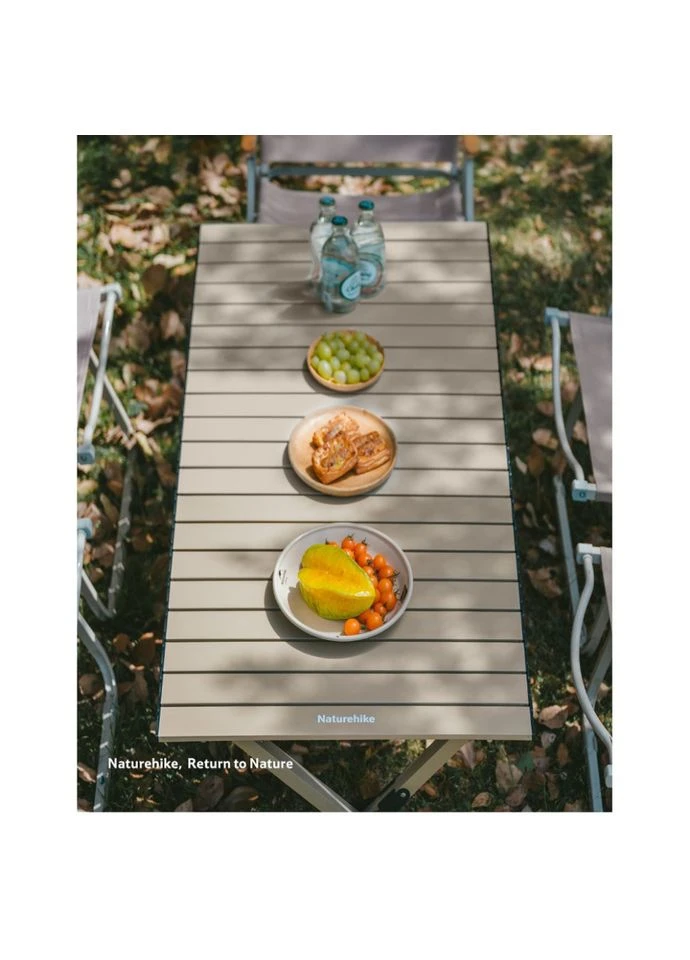 Сложный стол, стол для кемпинга, стол из высокоуглеродистой стали,, вес 4.85 кг Naturehike (397055519)