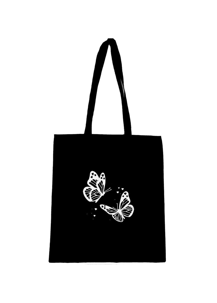 Эко сумка шопер сумка с принтом "Бабочки" Handmade (292713890)