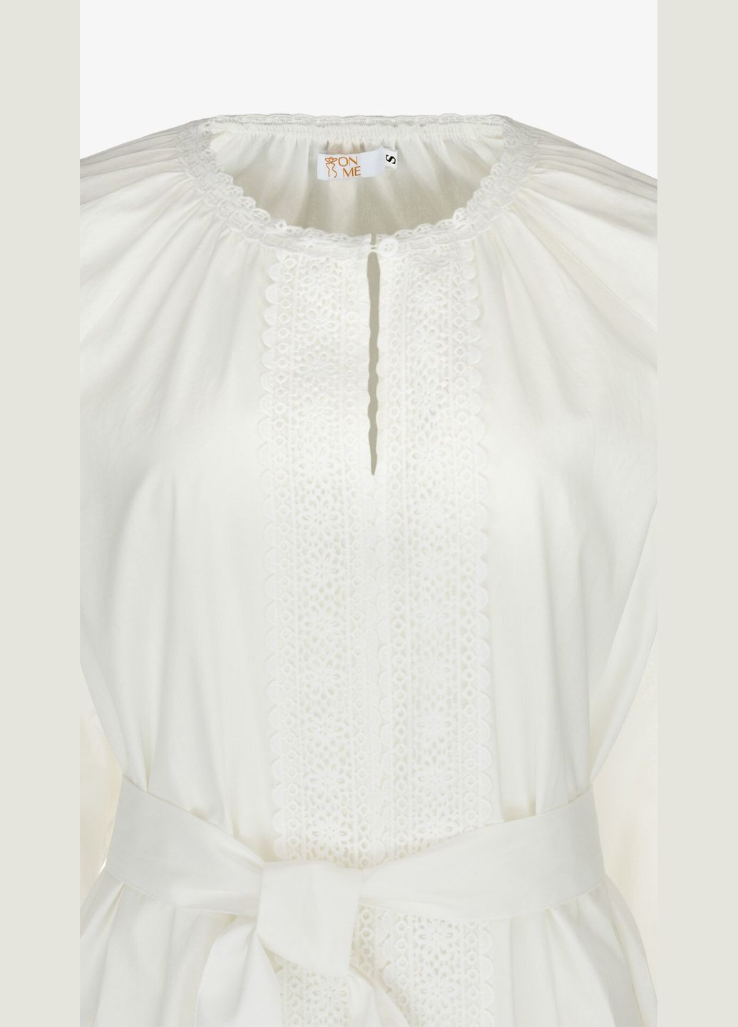 Біла сукня вишиванка жіноча d2830-1 shop (2000991053755) On me візерунок однотонний поліестер (352576308)