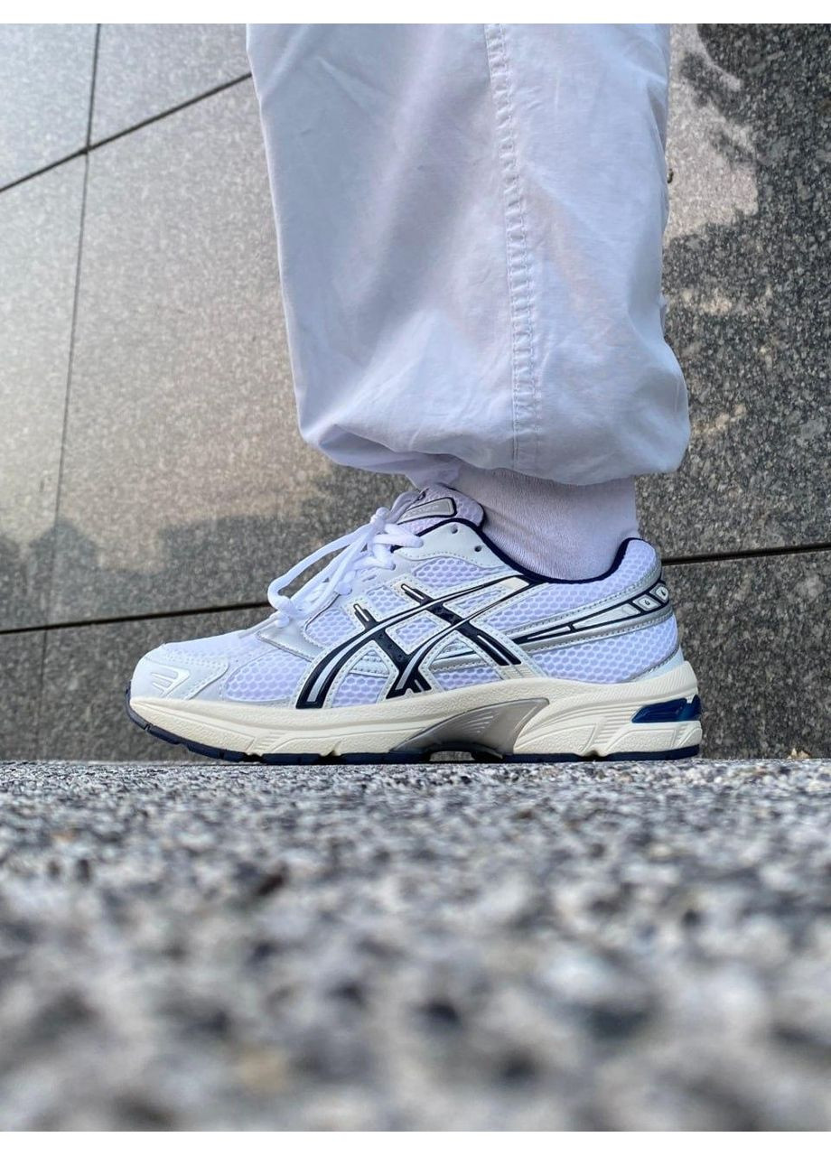 Чорні Осінні кросівки чоловічі asics gel-1130 white black beige асікс гель 1130 No Brand