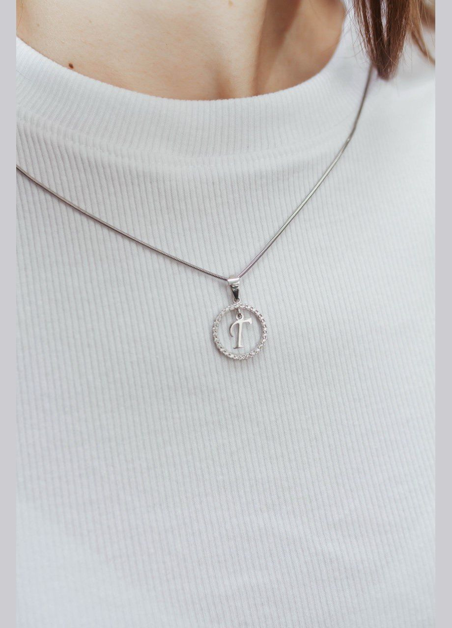 Подвес серебряный буква Г 050пГРБ No Brand (316398404)