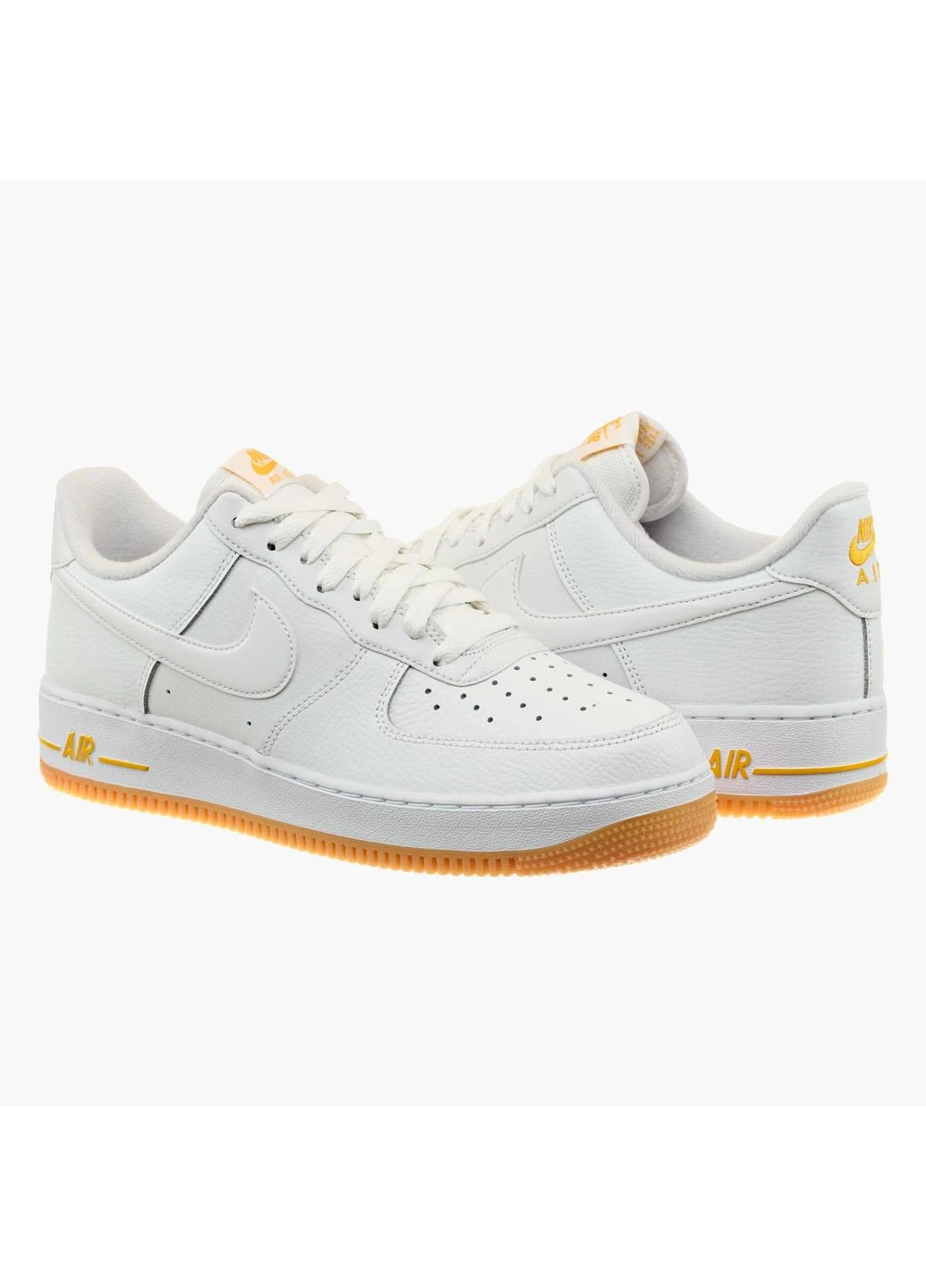 Белые демисезонные кроссовки мужские air force 1 (dz4512-100) Nike