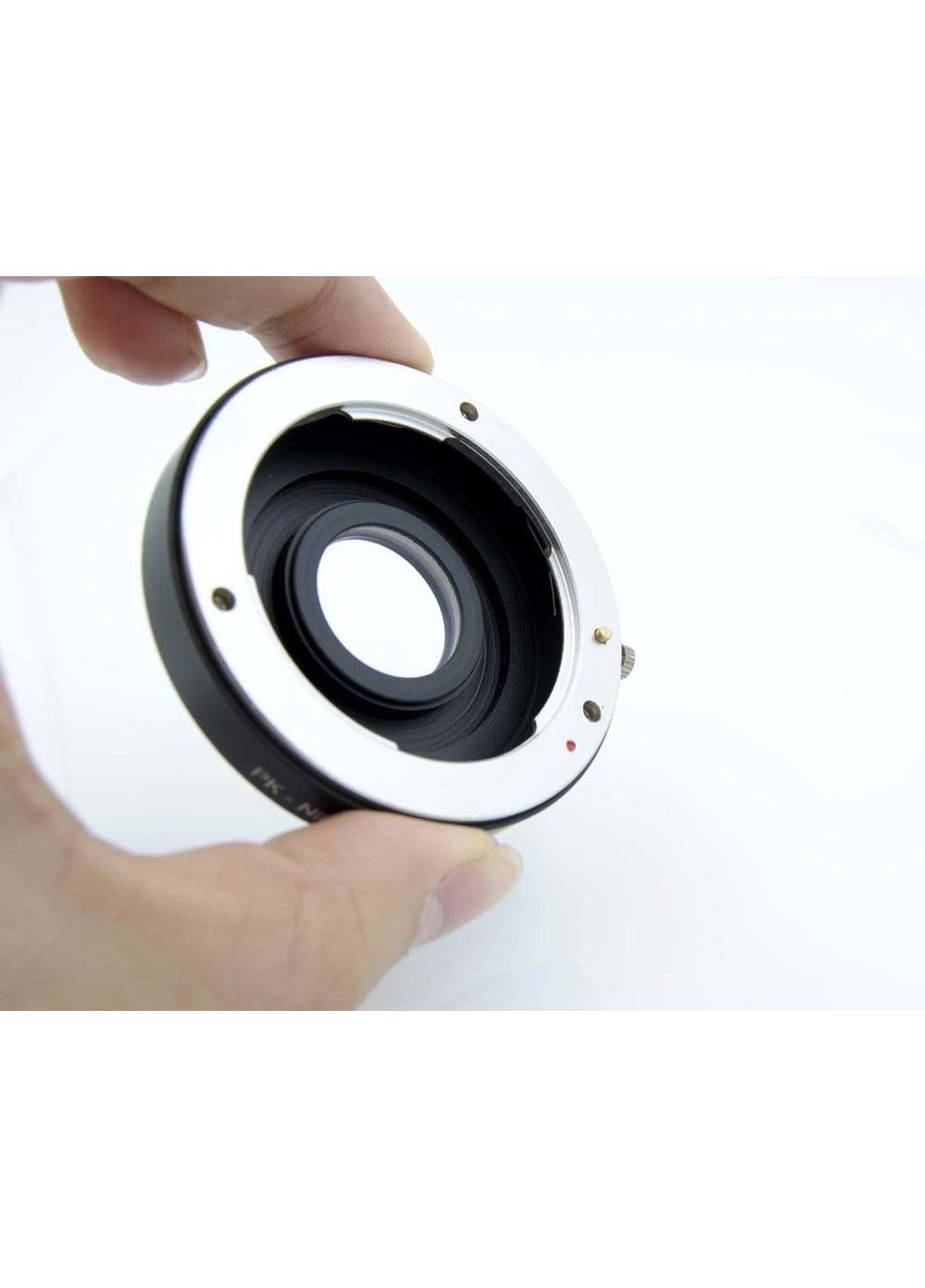 Адаптер (переходник) Pentax PK (PK-AI) с корректирующей линзой Nikon (369558436)