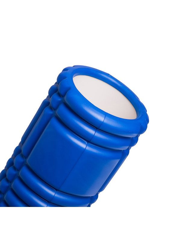 Ролер масажний циліндр (ролик мфр) 33см Grid 3D Roller EVA (d-14,5см, Синій) (FI-6277_Синій) SP-Sport (361439902)