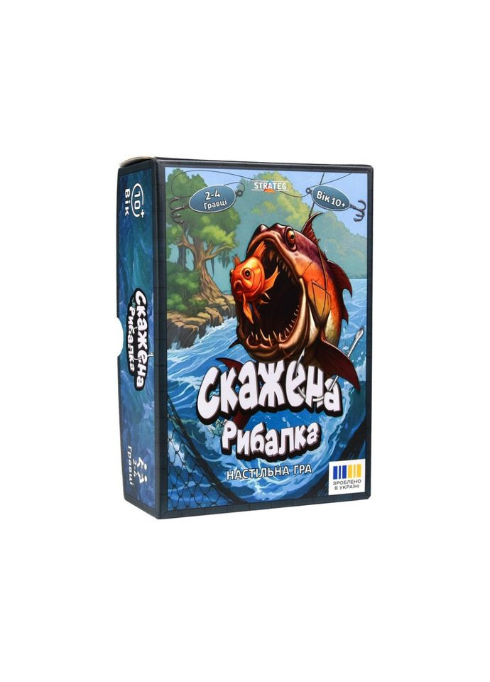 Карточная игра "Безумная рыбалка" 30845, 100 карточек Strateg (367185294)