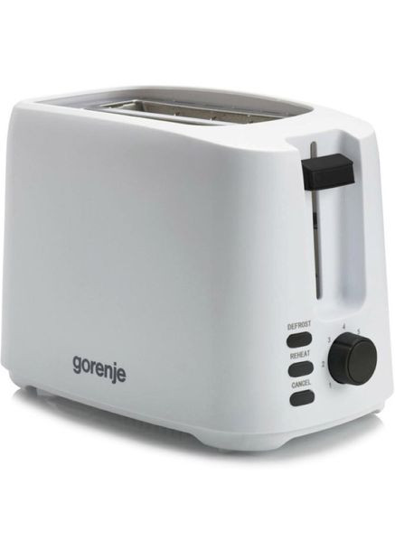 Тостер T-700-XG-742318 720 Вт белый Gorenje (339602706)