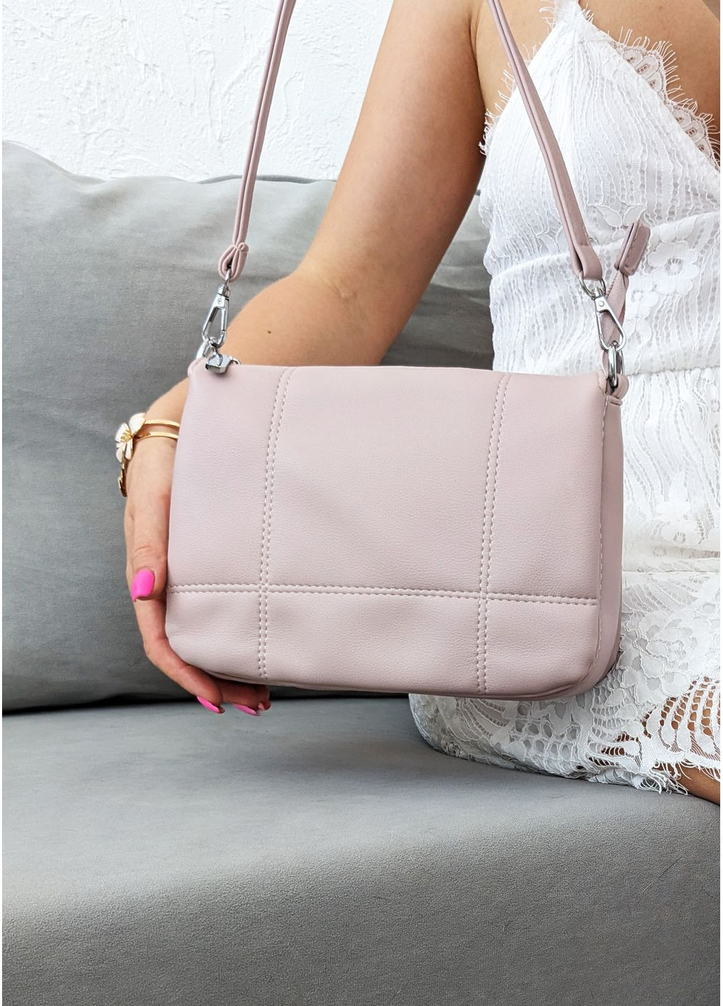 Лаконичная светло-розовая сумка с отсрочкой InFashion Сумка (360751148)