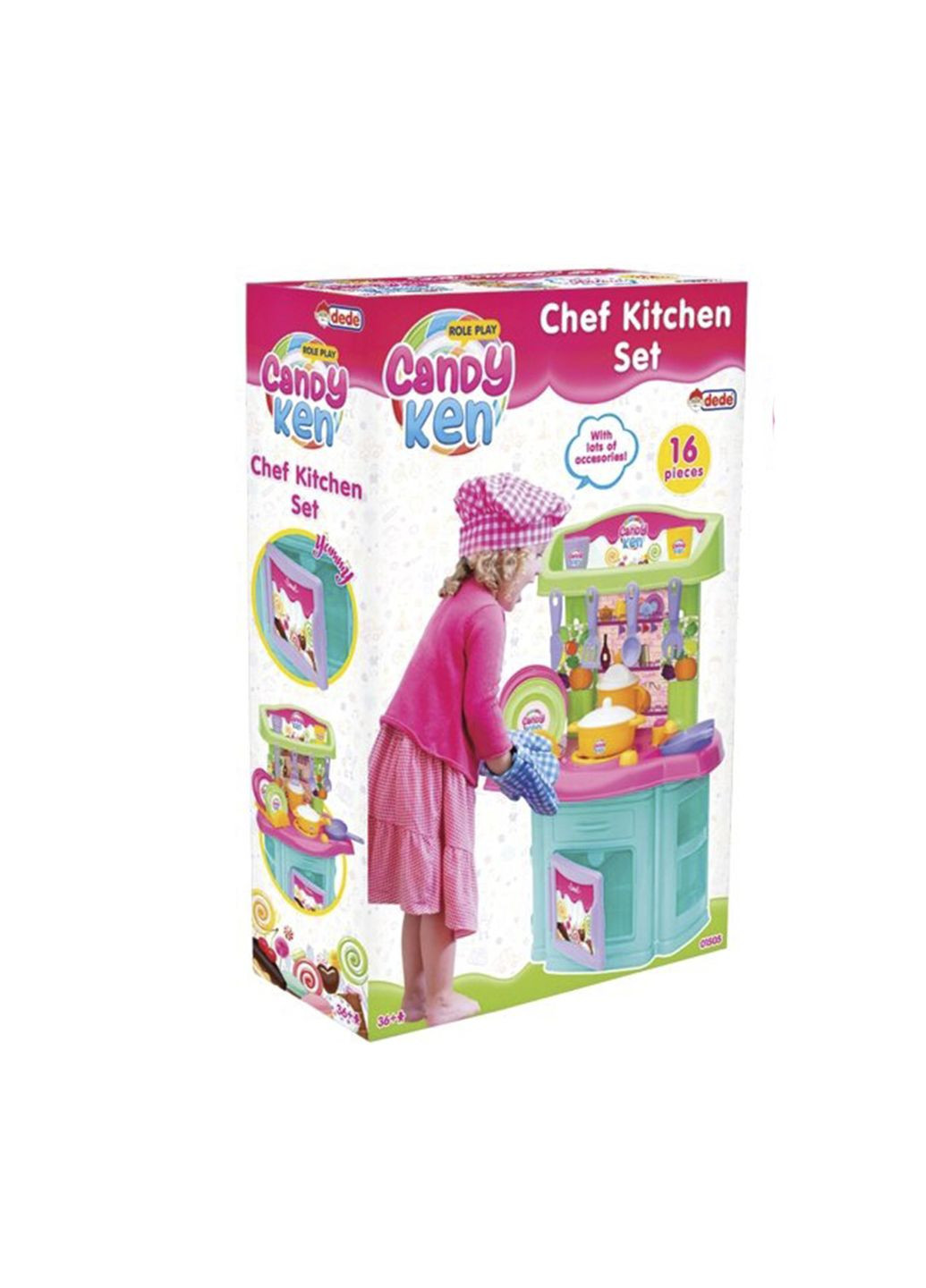 Набор Кухня "Candy&Ken" цвет разноцветный CB-00268340 DEDE (319084181)