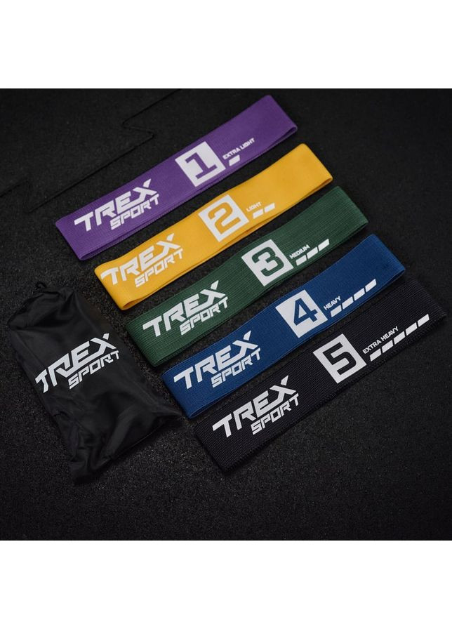 Набір резинок для фітнесу TX-033PRA 2,5-25кг set A TREX Sport (372608782)