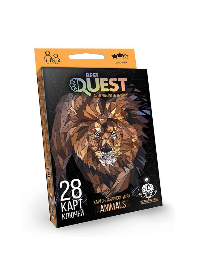 Карточная квест-игра BEST QUEST (BQ-01-01U, 02U, 03U, 04) Danko Toys (324109330)