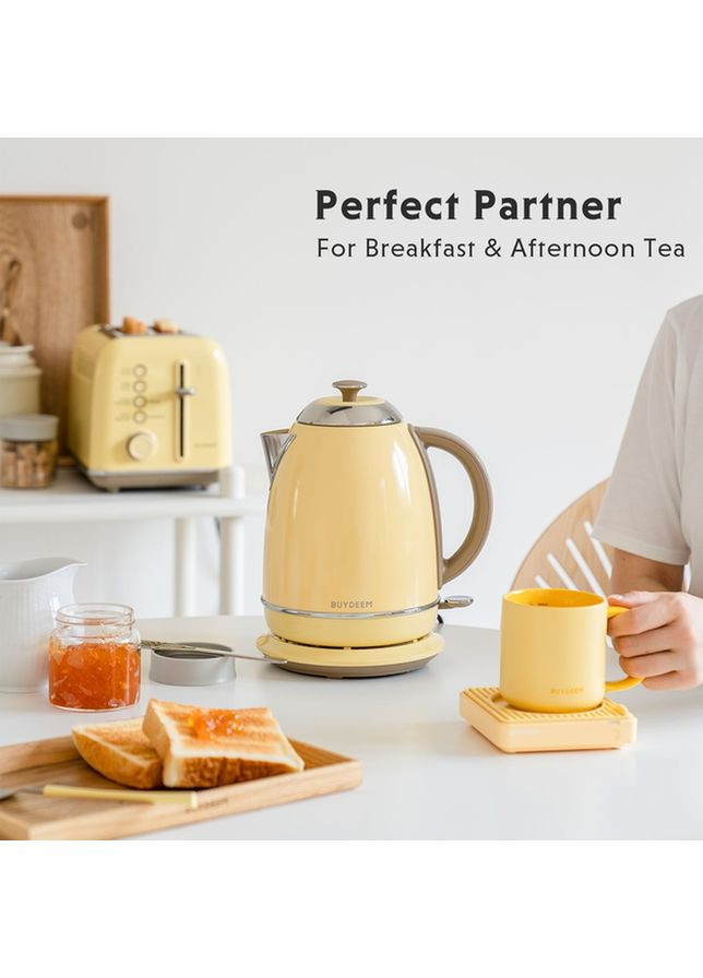 Електрочайник K640 Mellow Yellow (K640-MY/EU) BUYDEEM (363838209)