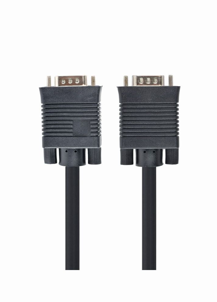 Кабель VGA-VGA 20 м, VGA3+9C, HD15M двойное экранирование, с двумя ферритами, Black (CC-PPVGA-20M-B) Cablexpert (324213305)