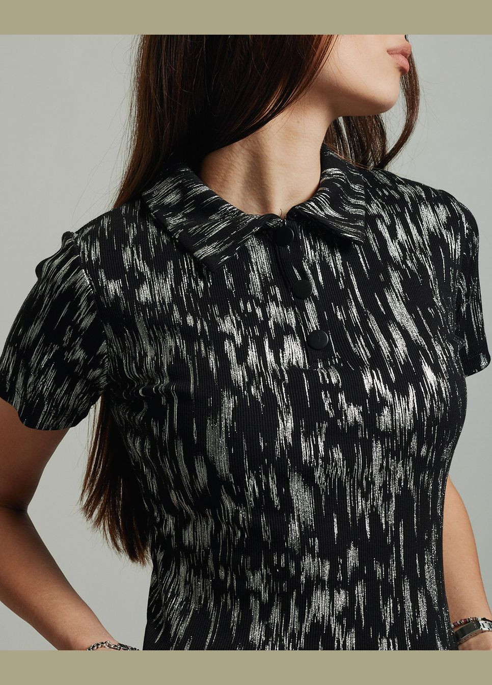 Футболка з коміром Raw - (293337523)