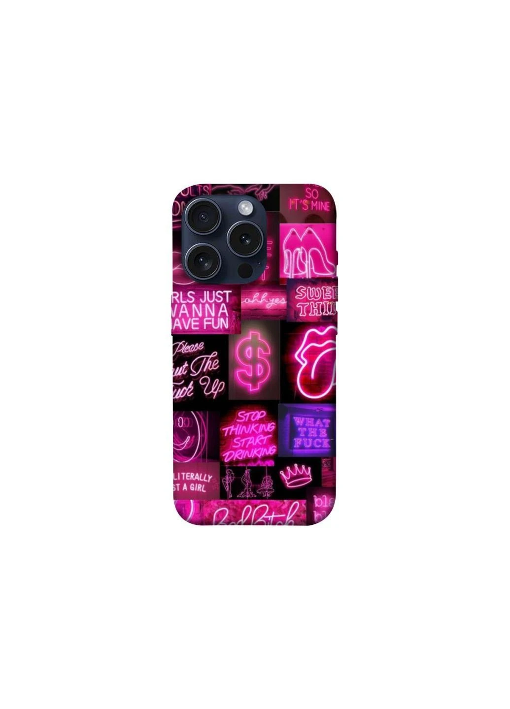 Чехол на Apple iPhone 15 Pro (6.1") Hot collage ver.9 Frontalka (379679585)