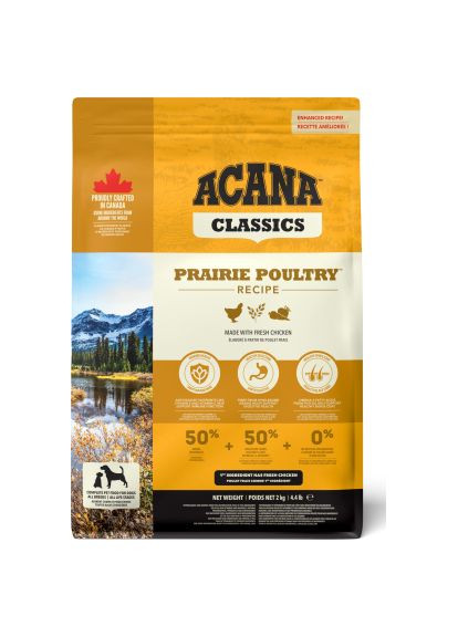 Сухий корм для собак (0064992560218) Acana Prairie Poultry 2 кг (369883670)