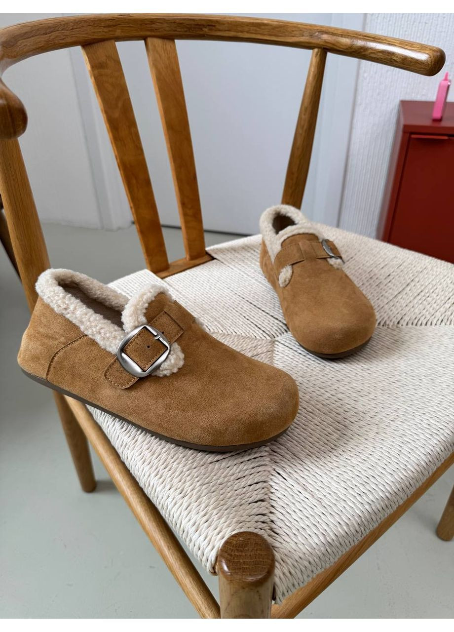 Замшевые зимние лоферы Helen (362648181)