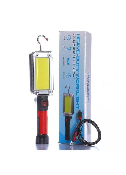 Портативний акумуляторний ліхтар для кемпінгу ZJ-8859-COB-3, Акумуляторний OJ-860 ліхтар повербанк TaigeXin (354830359)