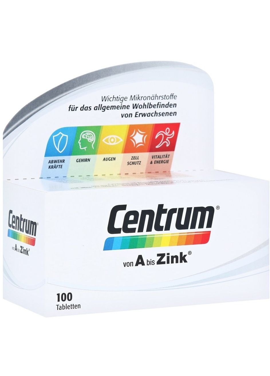 Витаминно-минеральный комплекс Von A bis Zink (от А до цинка) 100 таб Centrum (280265925)