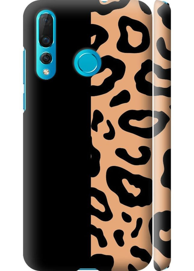 3D пластиковый матовый чехол 'Пятна леопарда' для Endorphone Huawei Nova 4 (307833737)