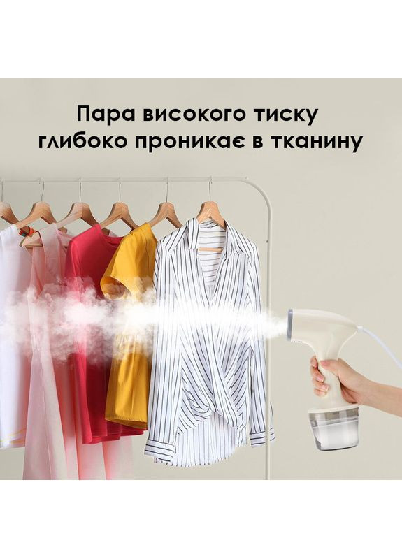 Відпарювач для одягу AL-8005 1000W White ручної праски 20 шт. Lesko (349729889)