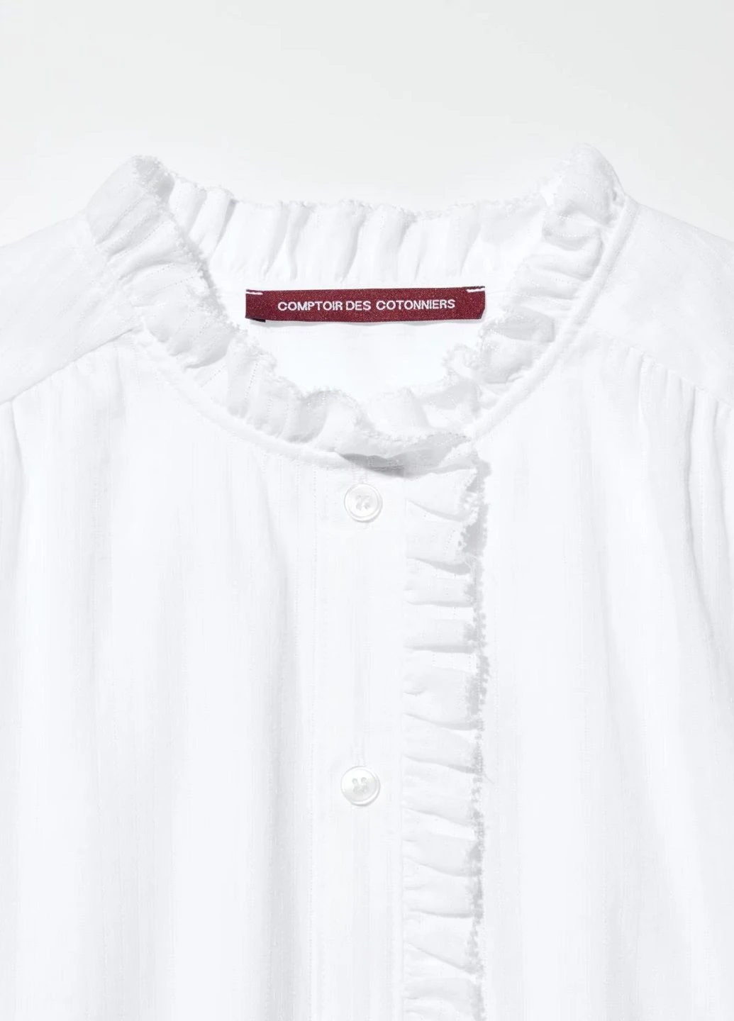 Біла блуза Uniqlo