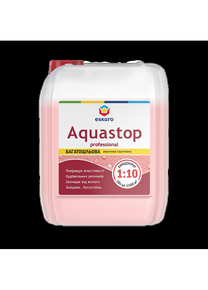 Ґрунтовка концентрат Aquastop Proffesional (1:10) 3 л ESKARO (360881359)