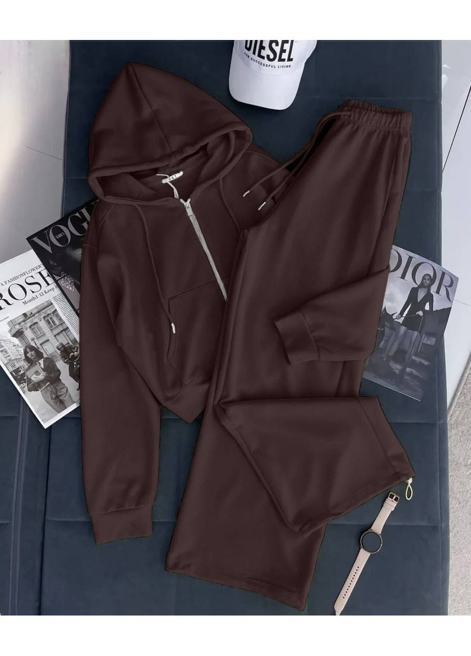 Жіночий костюм з худі та прямими штанами Україна (352267701)