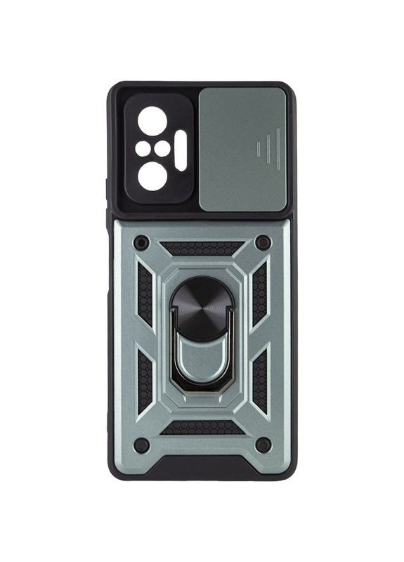 Ударостійкий чохол Camshield Serge Ring для Xiaomi Redmi Note 10 Pro / 10 Pro Max Green No Brand (340063516)