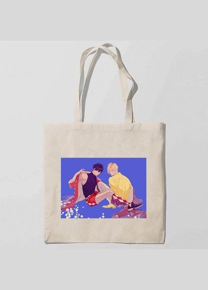 Эко-сумка, шоппер с повседневной принтом Banana Fish - Банановая рыба 7 Кавун шопер (316138415)