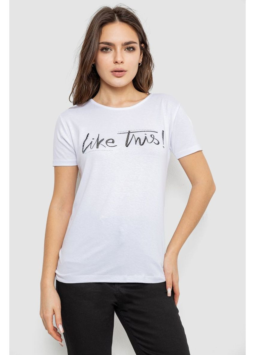 Футболка женская с принтом, 244R501 Ager - (358886439)