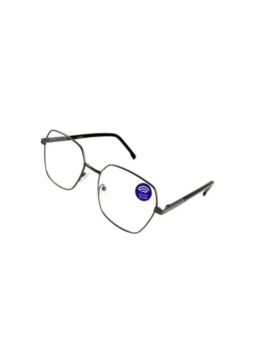 Очки компьютерные Jacopo с покрытием Blue Bloсker в металле уменьшает усталость глаз CA 11944 (330779884)