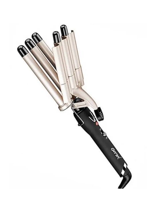 Плойка для завивки волос 5 волн керамическое покрытие 45 Вт (2390000039) Gemei GM-2933 (344465680)