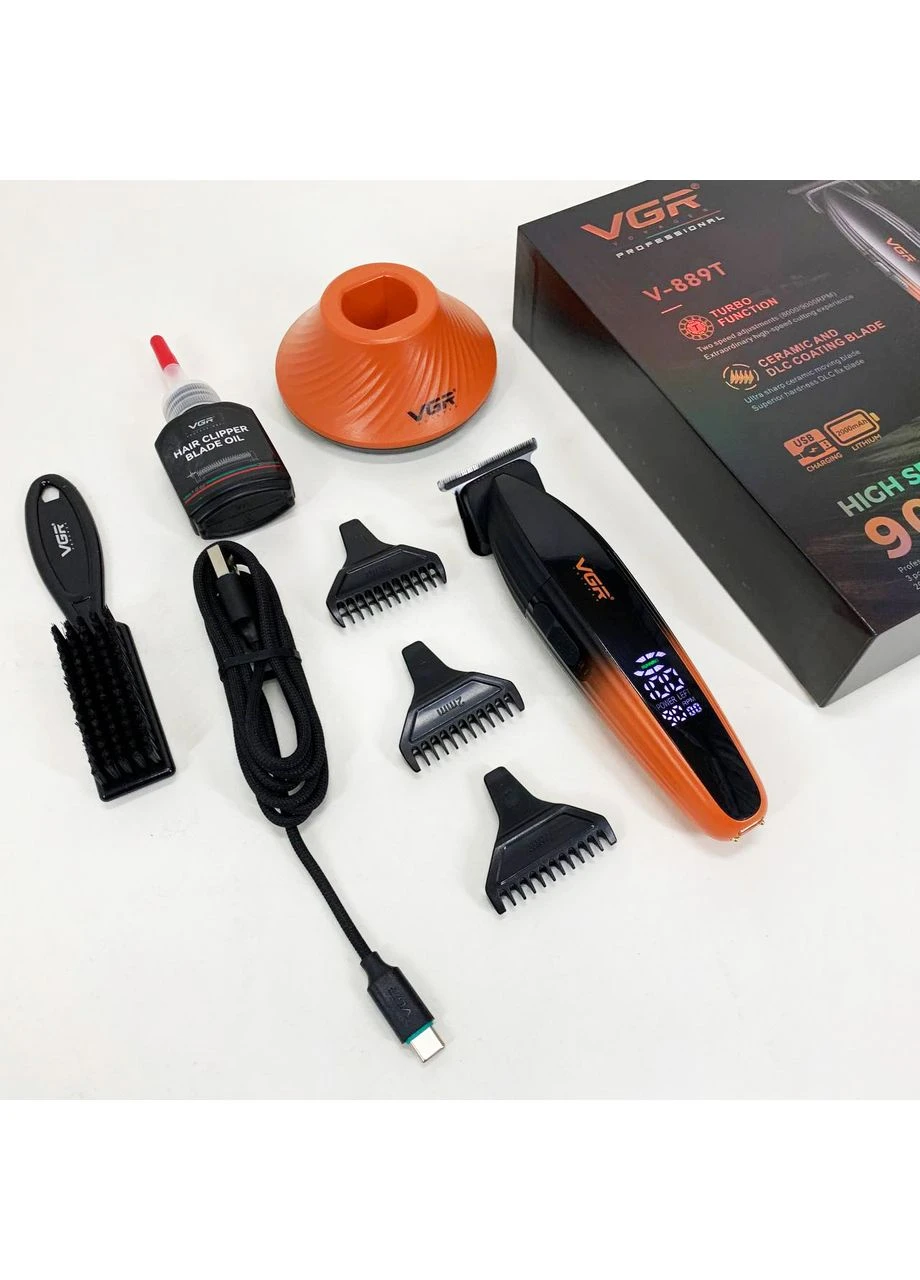 Машинка для стрижки VGR V-889T 9000RPM No Brand (385263361)