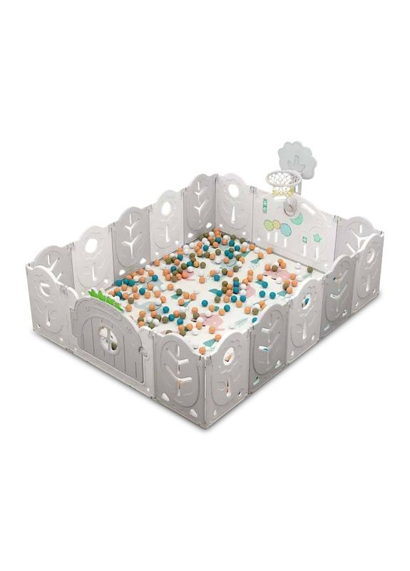 Манеж Магічний ліс 165х205х60 см Сірий (1338547810) No Brand (360969192)