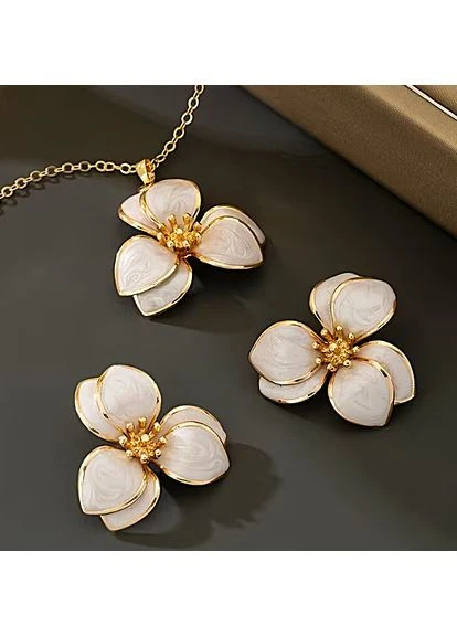 Комплект біжутерії Кольє та сережки No Brand (397085115)