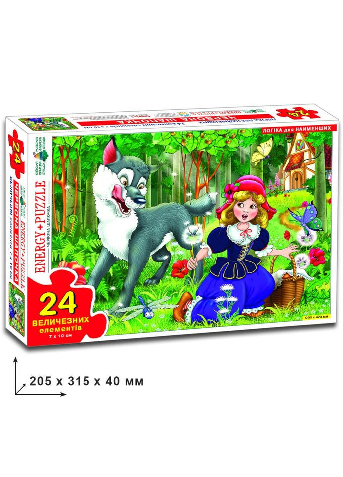Дитячі пазли "Червона Шапочка" 82142 на 24 елемента No Brand (316528030)
