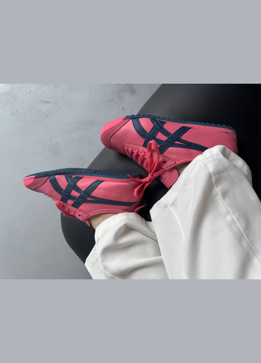 Кроссовки женские Asics Onitsuka Tiger Mexico Pink Blue | Асикс Онитсука Тайгер розовые No Brand розовые демисезоны (342717944)