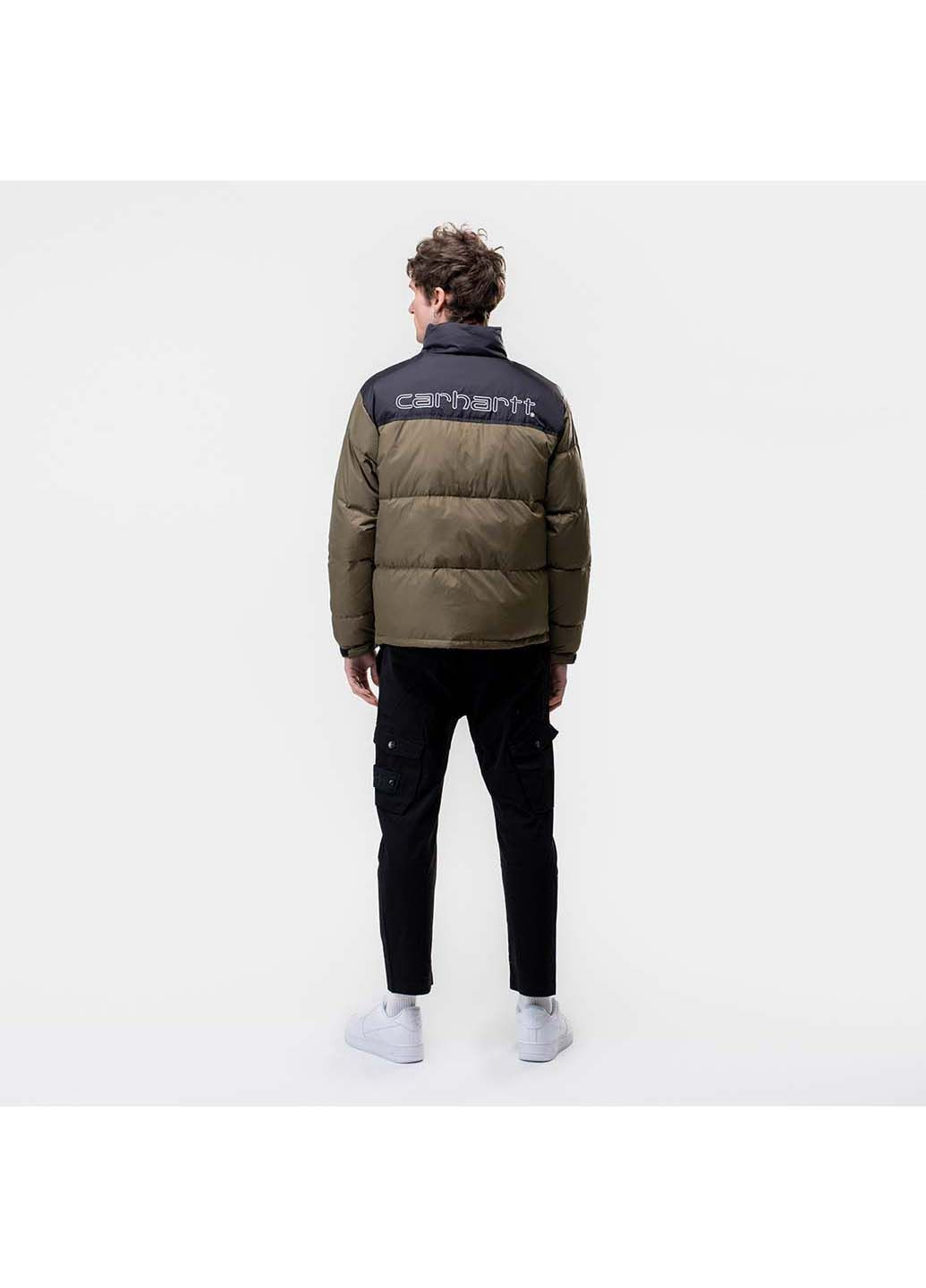 Оливкова демісезонна куртка Carhartt