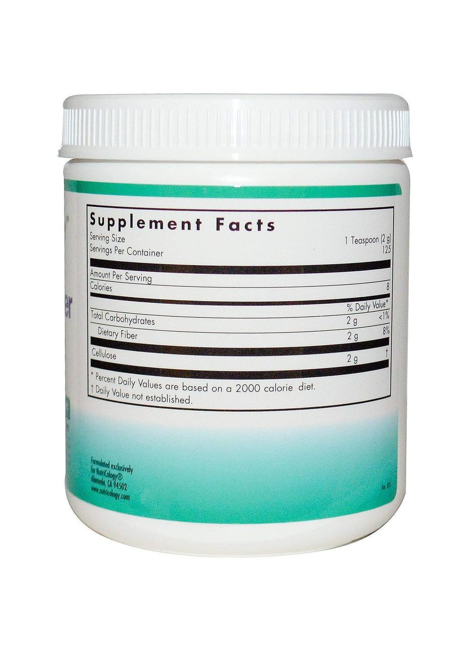 Волокно натуральное целлюлозы Dietary Fiber Cellulose 250 г NutriCology (357340005)