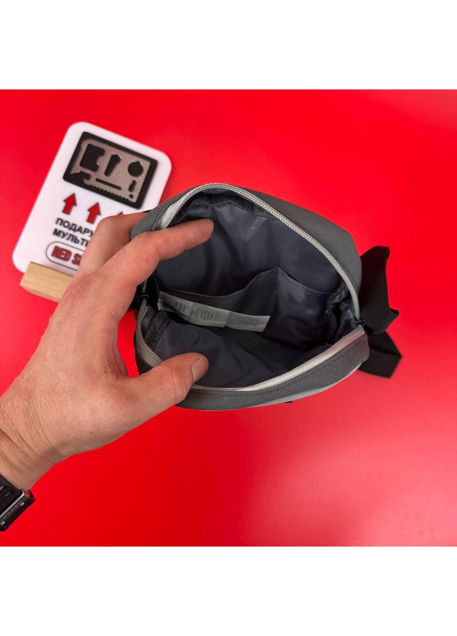 Сумка Месенджер Патагонія Барсетка через плече молодіжна колір Сірий No Brand (361668682)