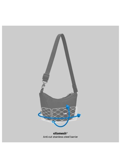 Сумка (35135130) Pacsafe GO Lunar Crossbody Чорна (369530365)