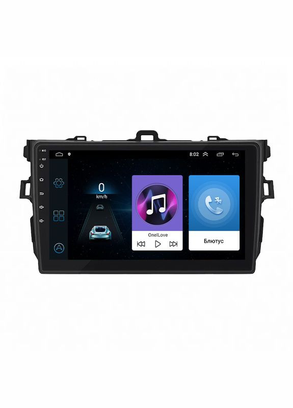 Штатна магнітола для Toyota Corolla X (E140, E150) 2006-2012 екран 9" 1/16Gb/ Wi-Fi Optima GPS Andr 5 шт. Lesko (336194502)